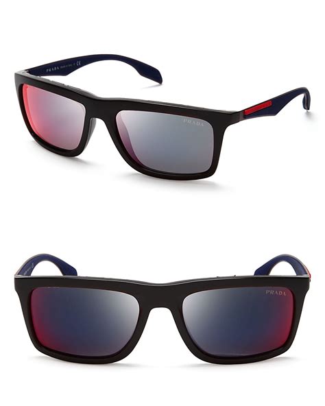 prada mirrored sunglasses|sunglasses Prada men's.